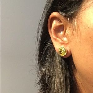 Michael Kors peridot earrings